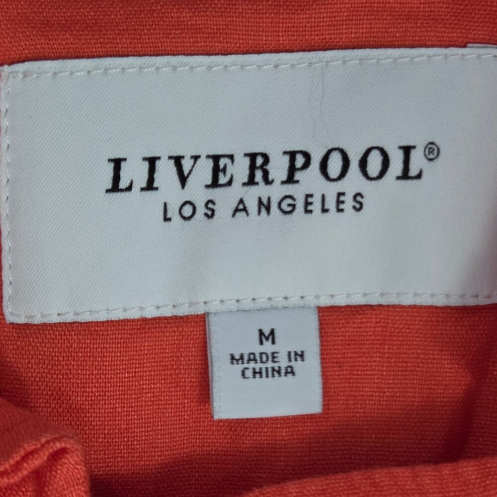 NWT Liverpool Los Angeles Women's Raglan Sleeve Cinched Hem Jacket - Picture 3 of 7